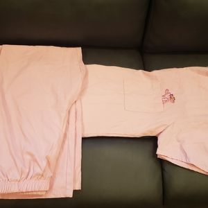 Pink Panther scrub set